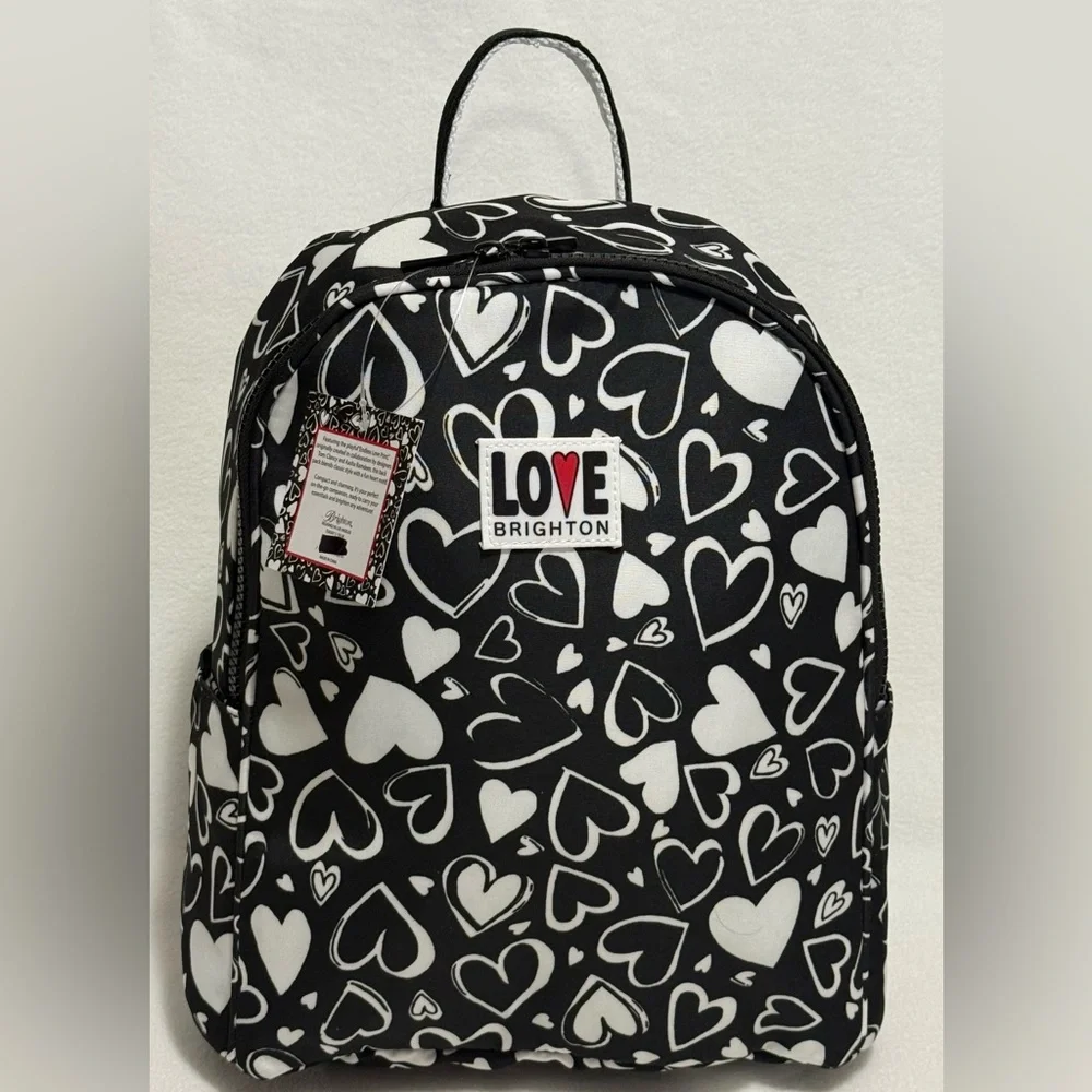 Brighton Endless Live Love Medium Sized Nylon Backpack - Limited Edition - NWT